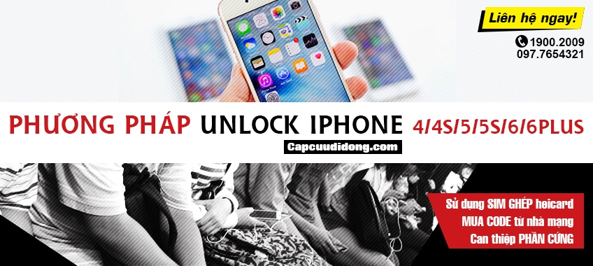 Phuong phap unlock iphone