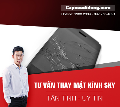 Tư vấn thay mặt kính Sky tận tình